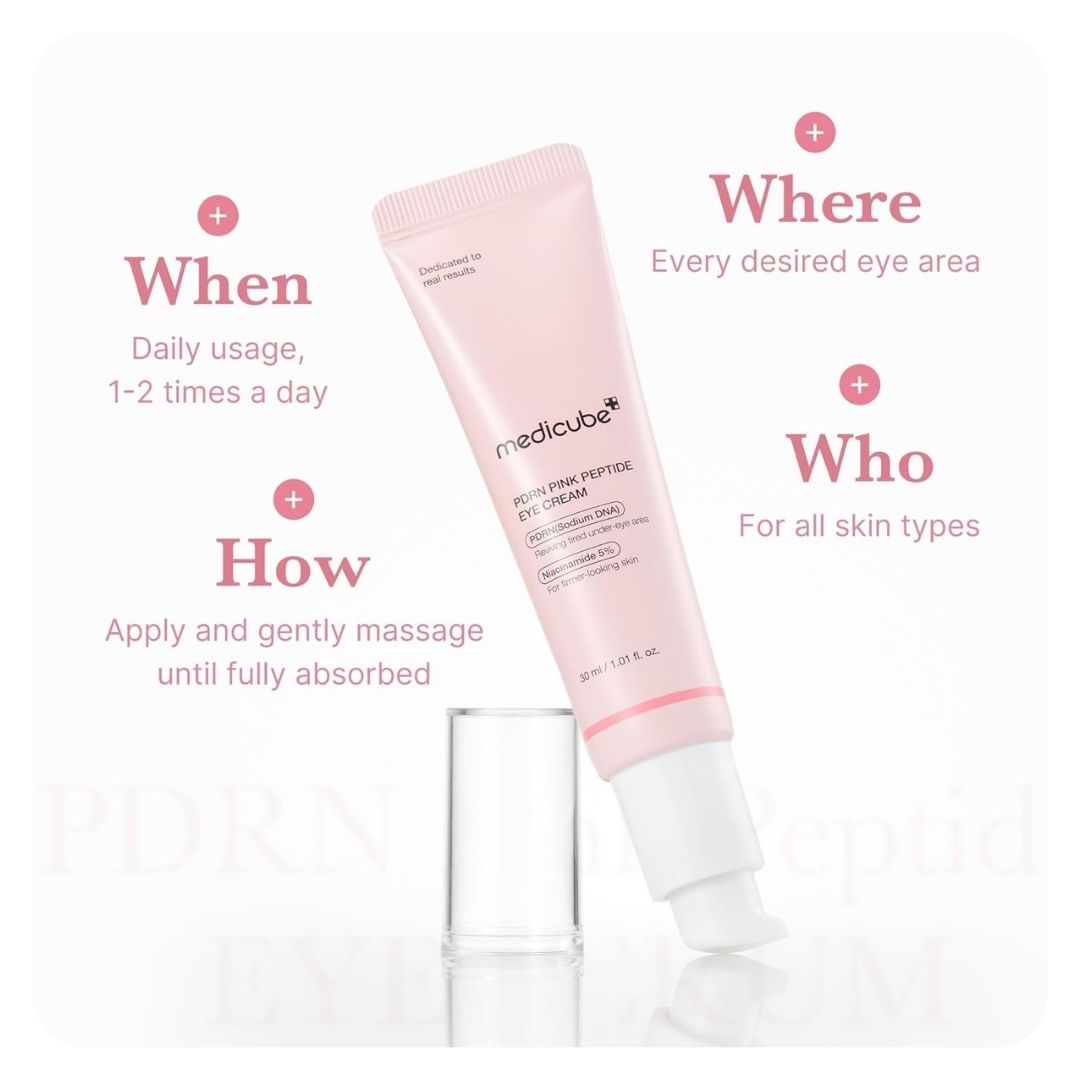Medicube PDRN Pink Peptide Eye Cream 30ml