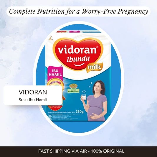 Vidoran Ibunda Cokelat / Vanila-Kacang Hijau 350g (EXP. 2027)