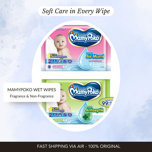 MamyPoko Wet Wipes Fragrance & Non-Fragrance