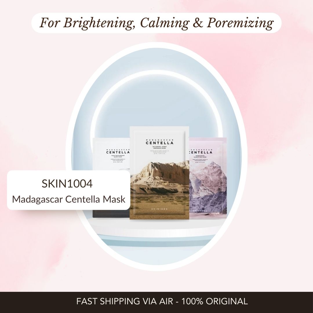 SKIN1004 Glow/Ampoule /Clarifying Sheetmask