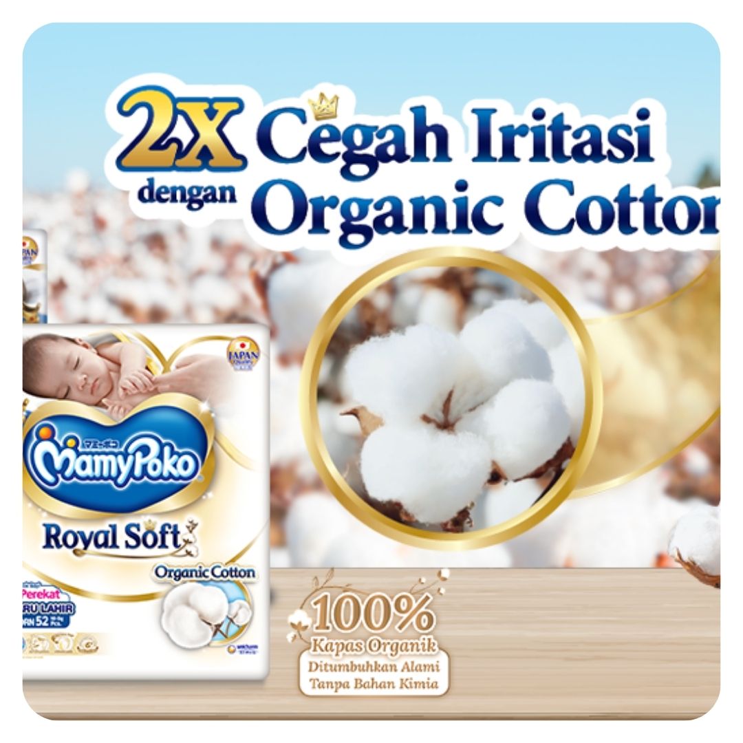 MamyPoko Pants Royal Soft Size S / M / L / XL / XXL