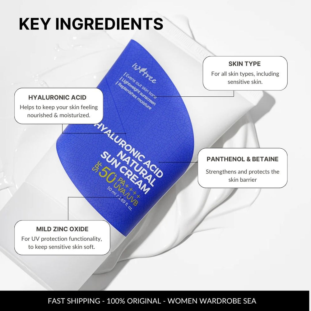 Isntree Hyaluronic Acid Natural Sun Cream 50 ml