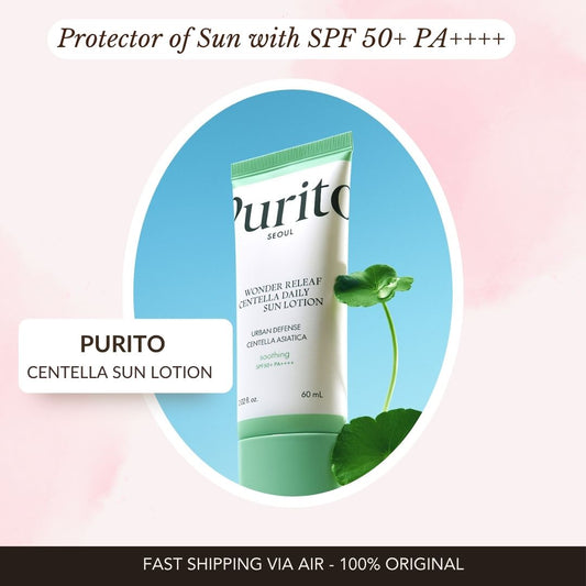Purito Seoul Wonder Releaf Centella Daily Sun Lotion SPF50+ PA++++ 60ml