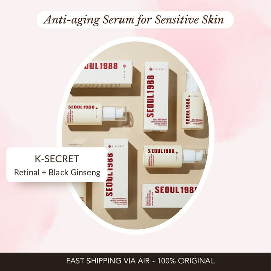 K-SECRET SEOUL 1988 Serum : Retinal Liposome 2% + Black Ginseng