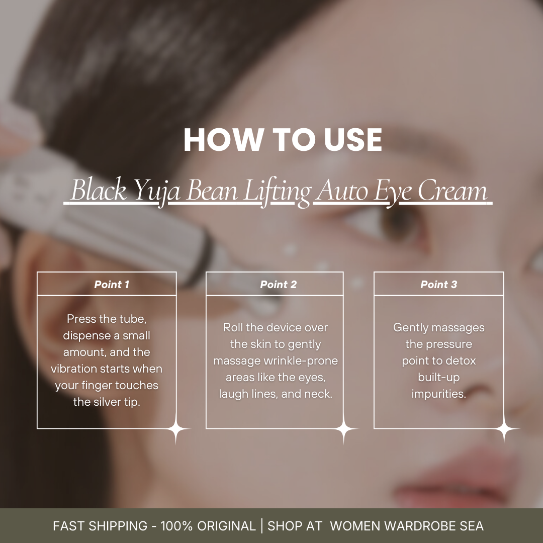 Heveblue Black Yuja Bean Lifting Eye Cream 15ml