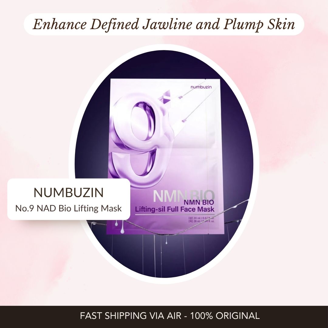 Numbuzin No. 9 NAD Bio Lifting-sil Full Face Pack Sheet