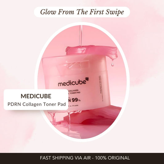 Medicube PDRN Pink Collagen Toning Gel Toner Pad 70 pcs