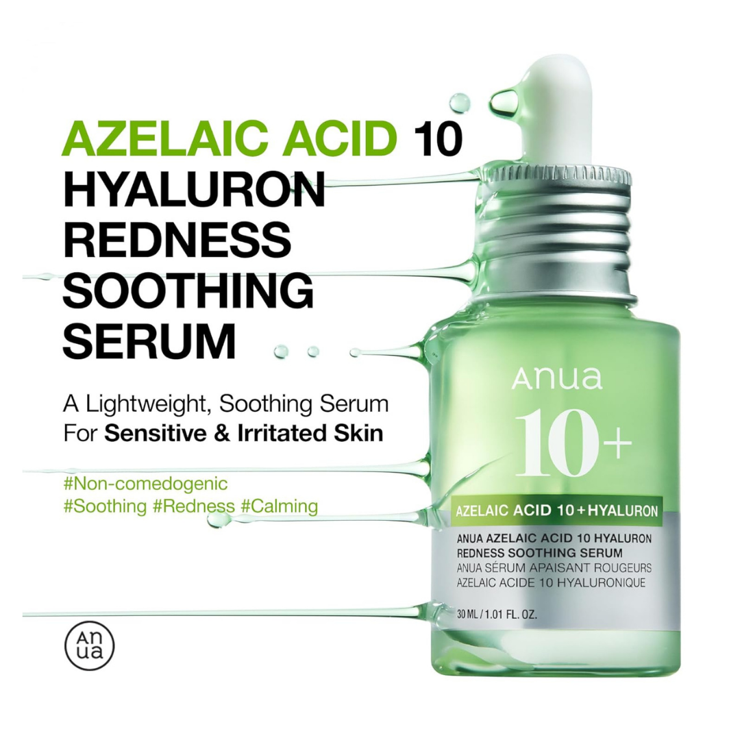 Anua Azelaic Acid 10 Hyaluron Redness Soothing Serum 30ml