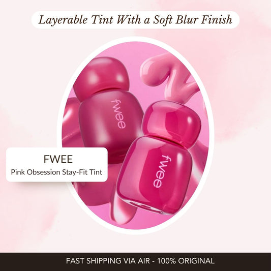 Fwee Pink Obsession Stay-Fit Lip Tint 3.8g