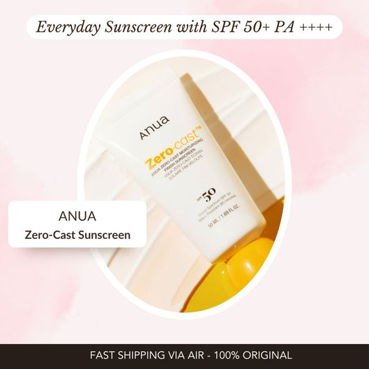 Anua Zero-cast Moisturizing Finish Sunscreen