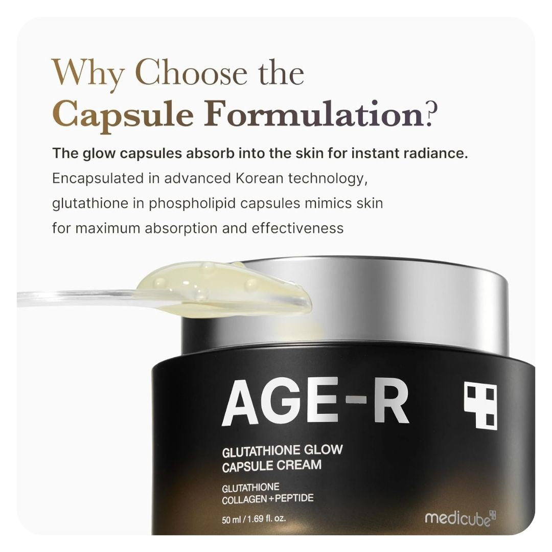 Medicube AGE-R Glutathione Glow Capsule Cream 50 ML