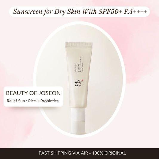 Beauty of Joseon Relief Sun: Rice + Probiotics SPF 50+ PA++++