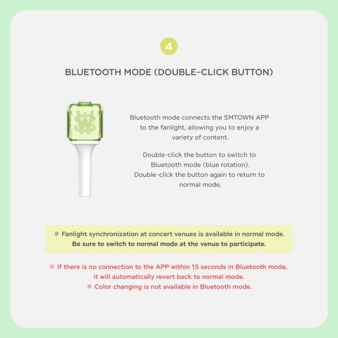 NCT WISH OFFICIAL FANLIGHT VER 2