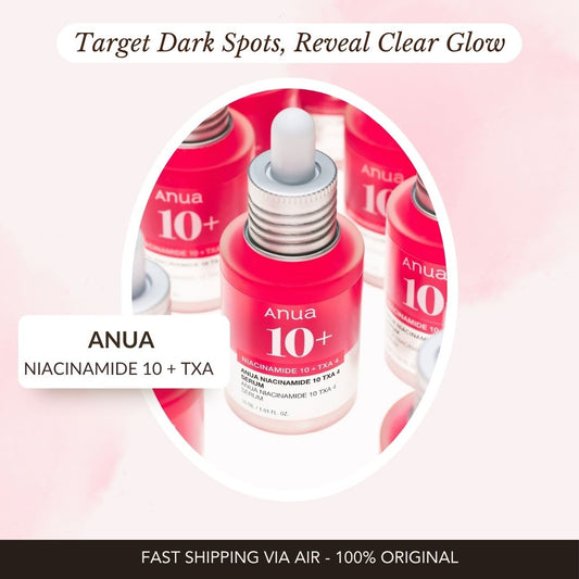 Anua Niacinamide 10%+ TXA 4% Dark Spot Correcting Serum 30ml (EXP. 2028)