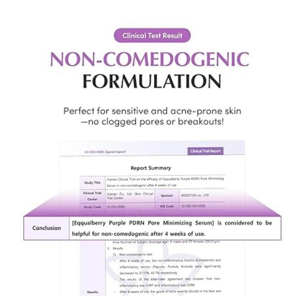 Eqqualberry Purple PDRN Pore Minimizing Serum 30 ml