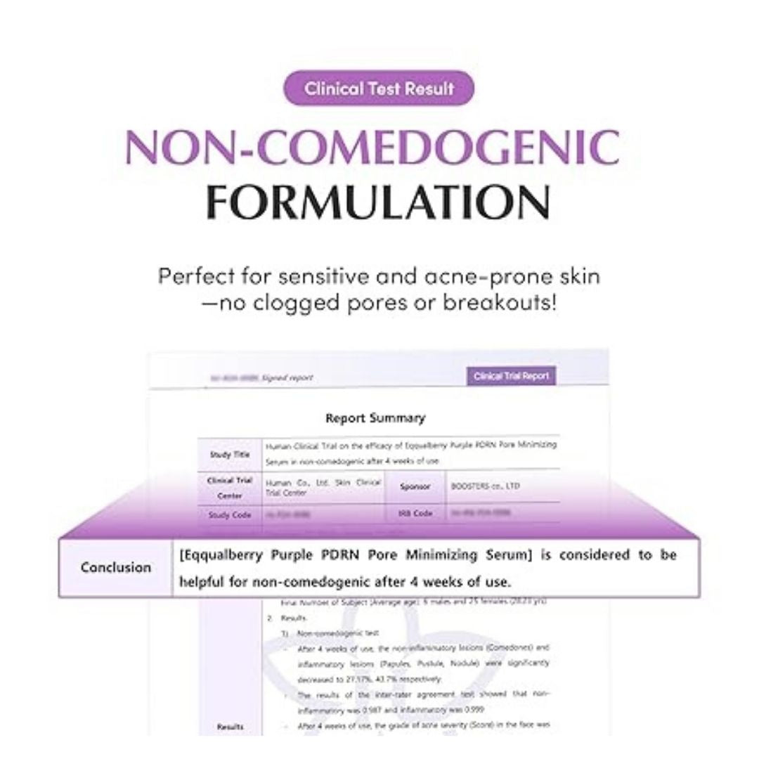 Eqqualberry Purple PDRN Pore Minimizing Serum 30 ml