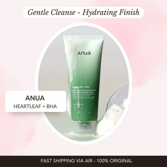 Anua Heartleaf Quercetinol Pore Deep Cleansing Foam 150ml