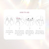 READY INSTANT - Premium Magic Nail Tools Manicure and Pedicure