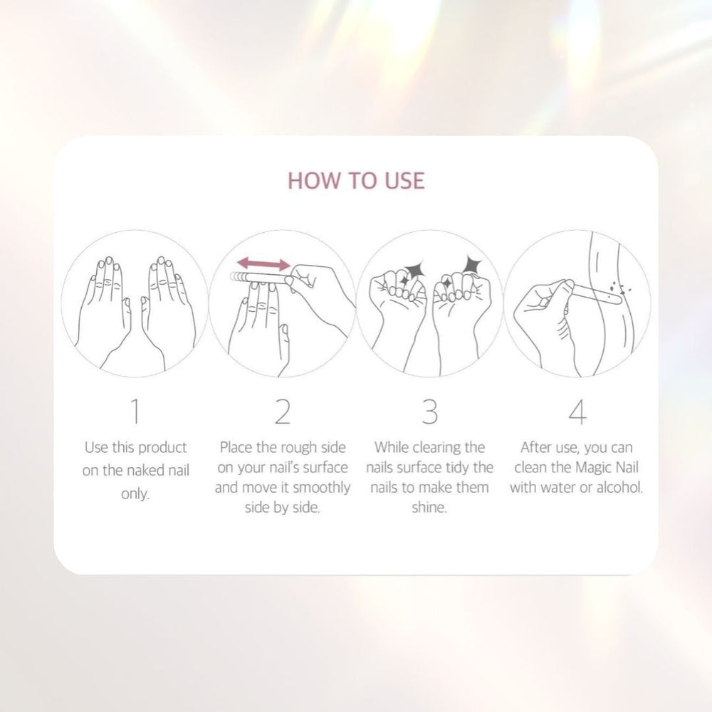 READY INSTANT - Premium Magic Nail Tools Manicure and Pedicure
