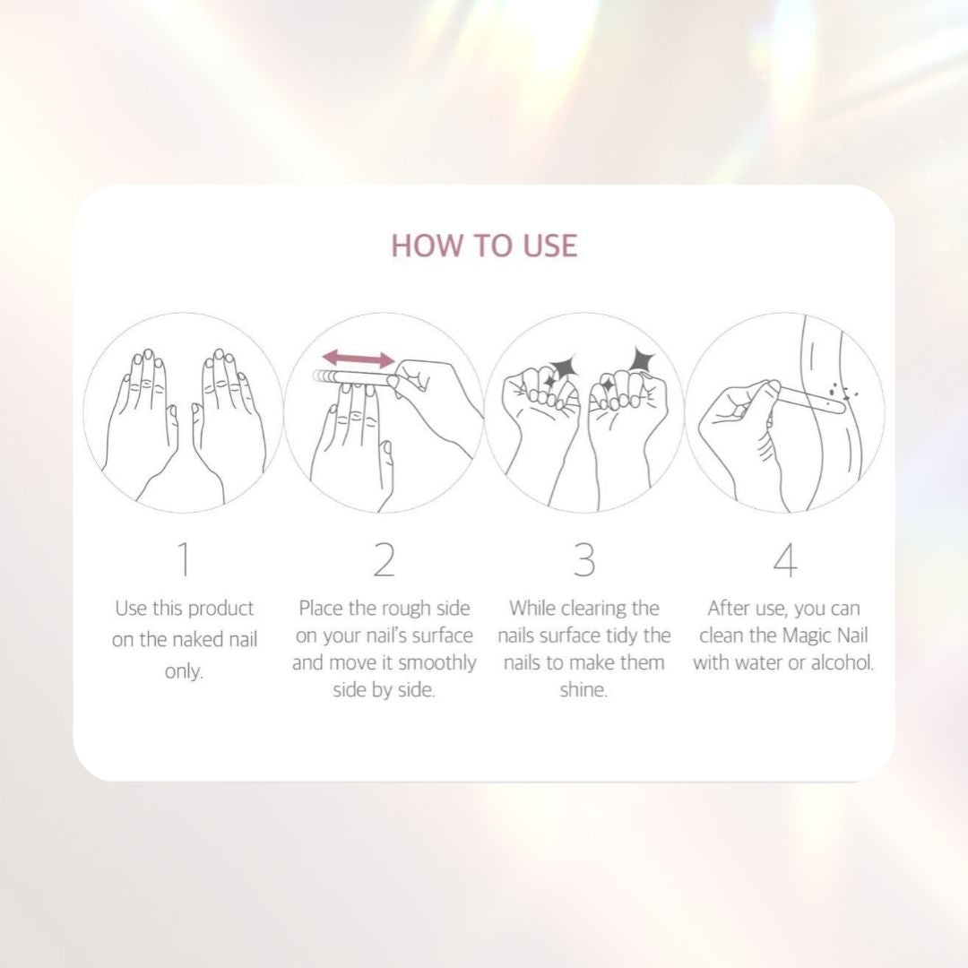 READY INSTANT - Premium Magic Nail Tools Manicure and Pedicure
