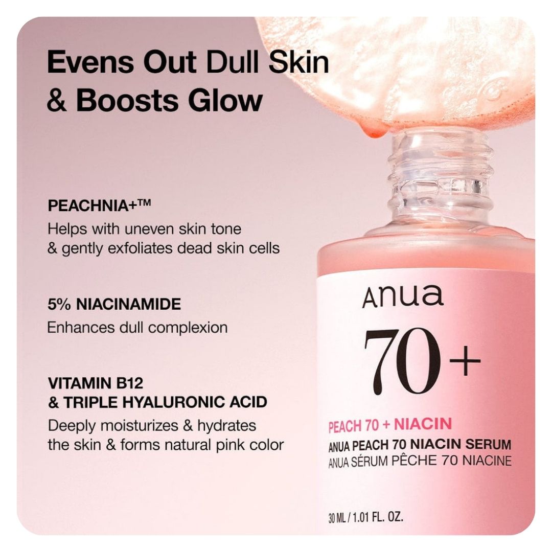 Anua Peach 70 Niacin Serum 30ml