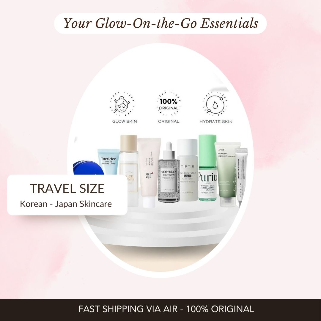 Korean and Japan Travel Size Skincare