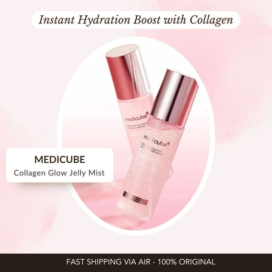 Medicube PDRN Pink Collagen Glow Jelly Mist Serum 100ml