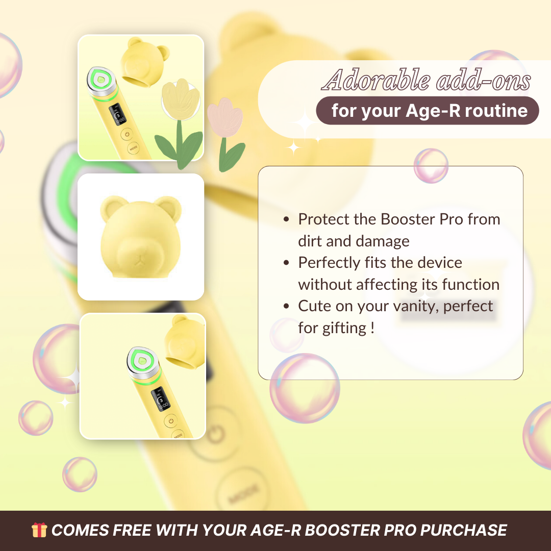 Medicube Booster Pro Yellow Bear Head Case