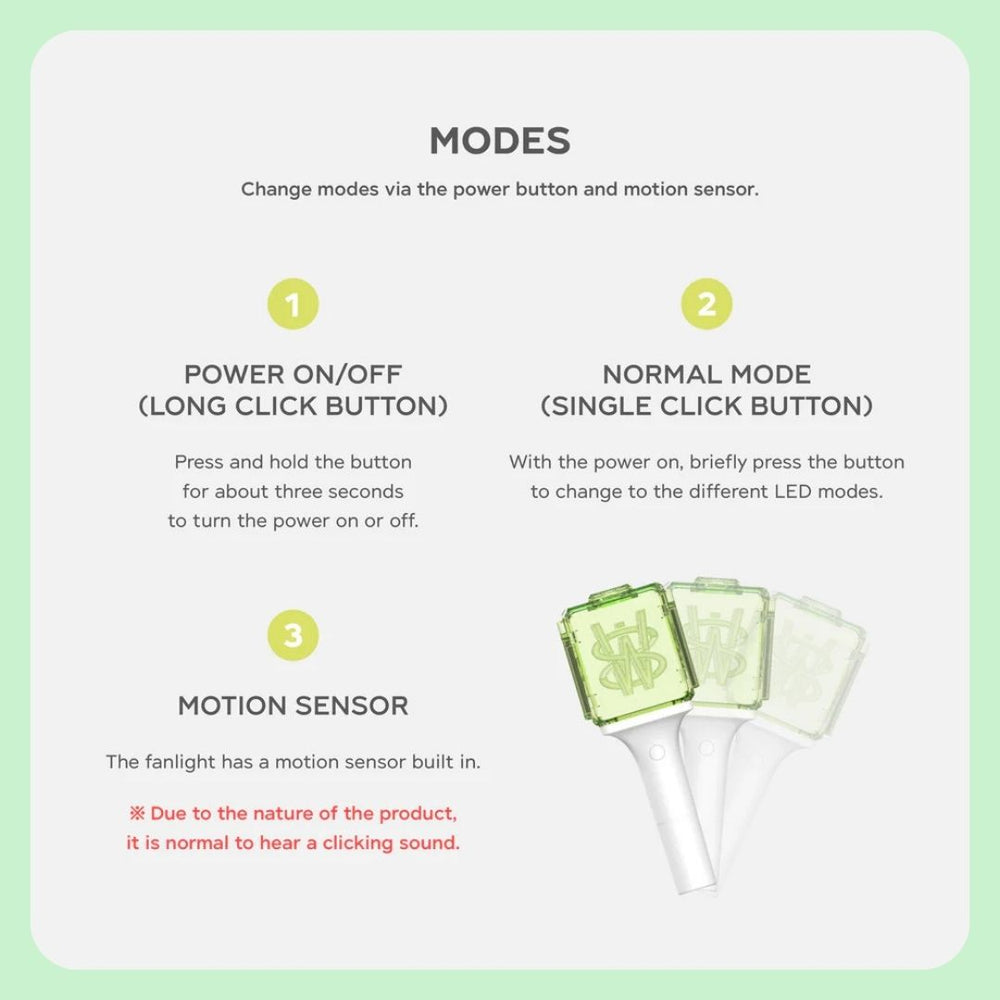 NCT WISH OFFICIAL FANLIGHT VER 2