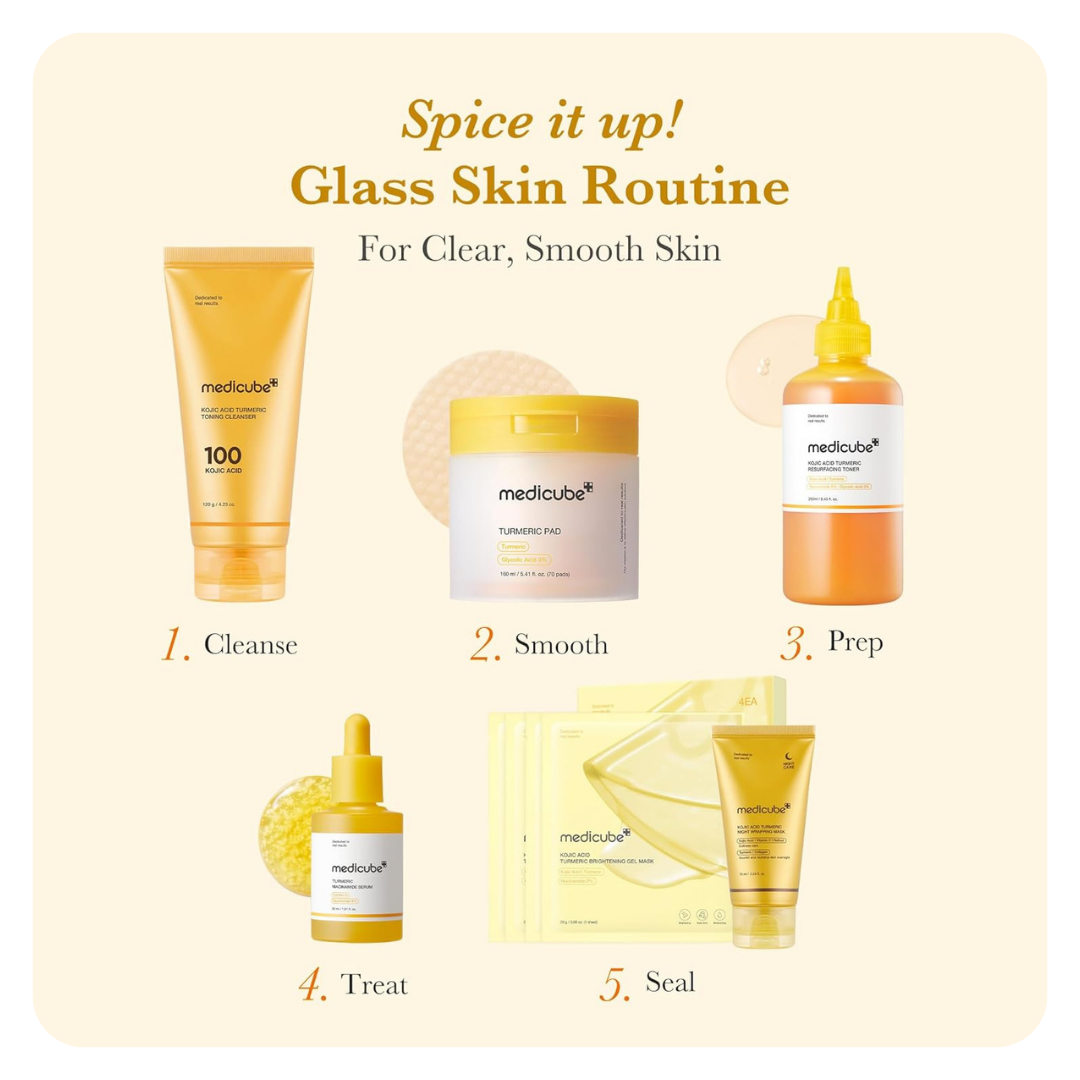 Medicube Kojic Acid Turmeric Resurfacing Toner 250ml