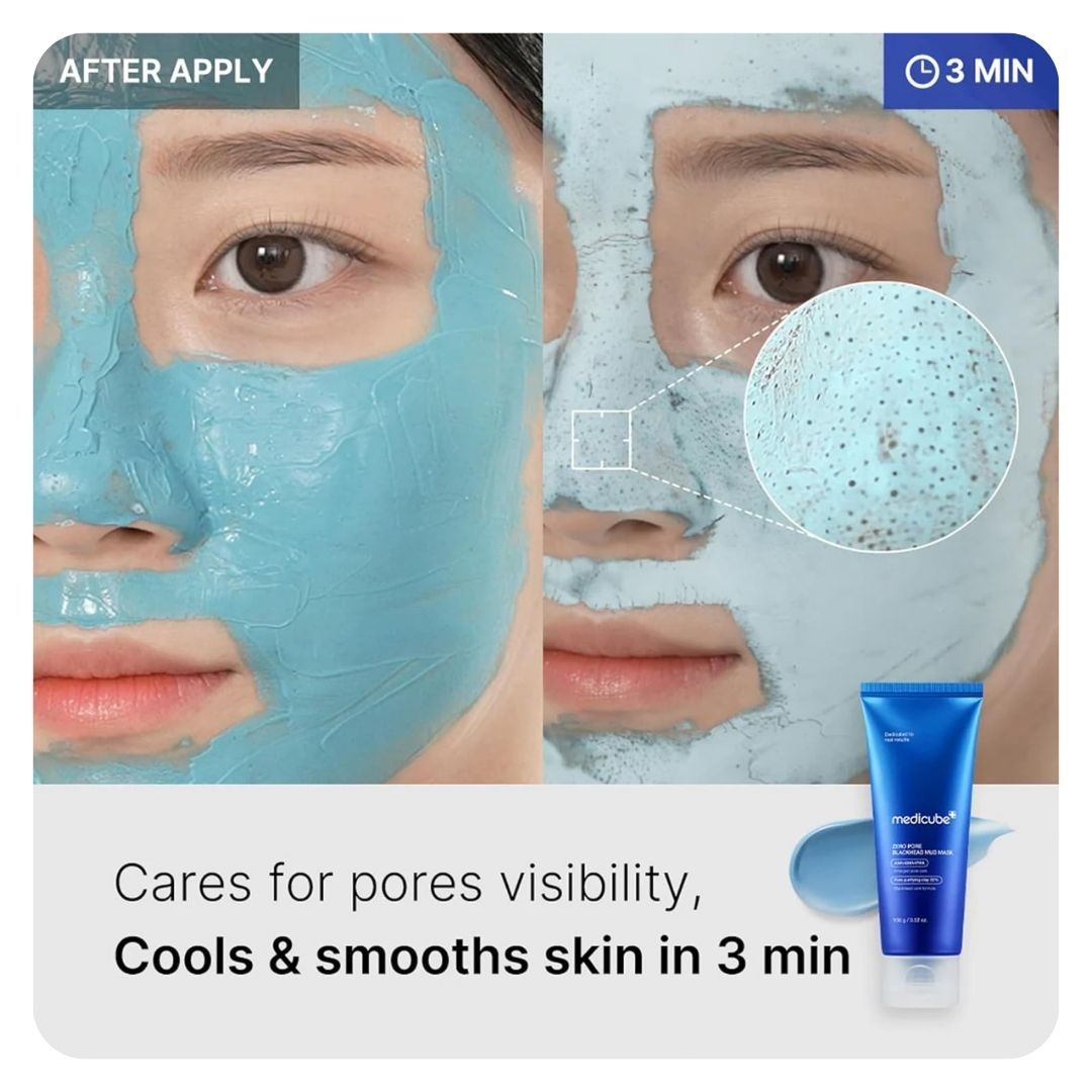 Medicube Zero Pore Blackhead Mud Mask 100g