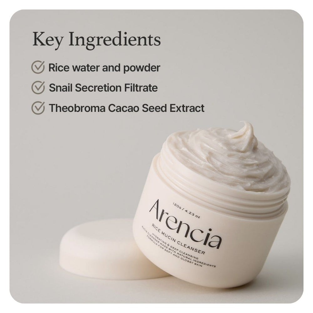 Arencia Rice Mochi Cleanser 120g