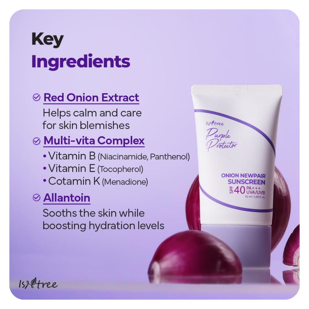 Isntree Onion Newpair Sunscreen 50ml