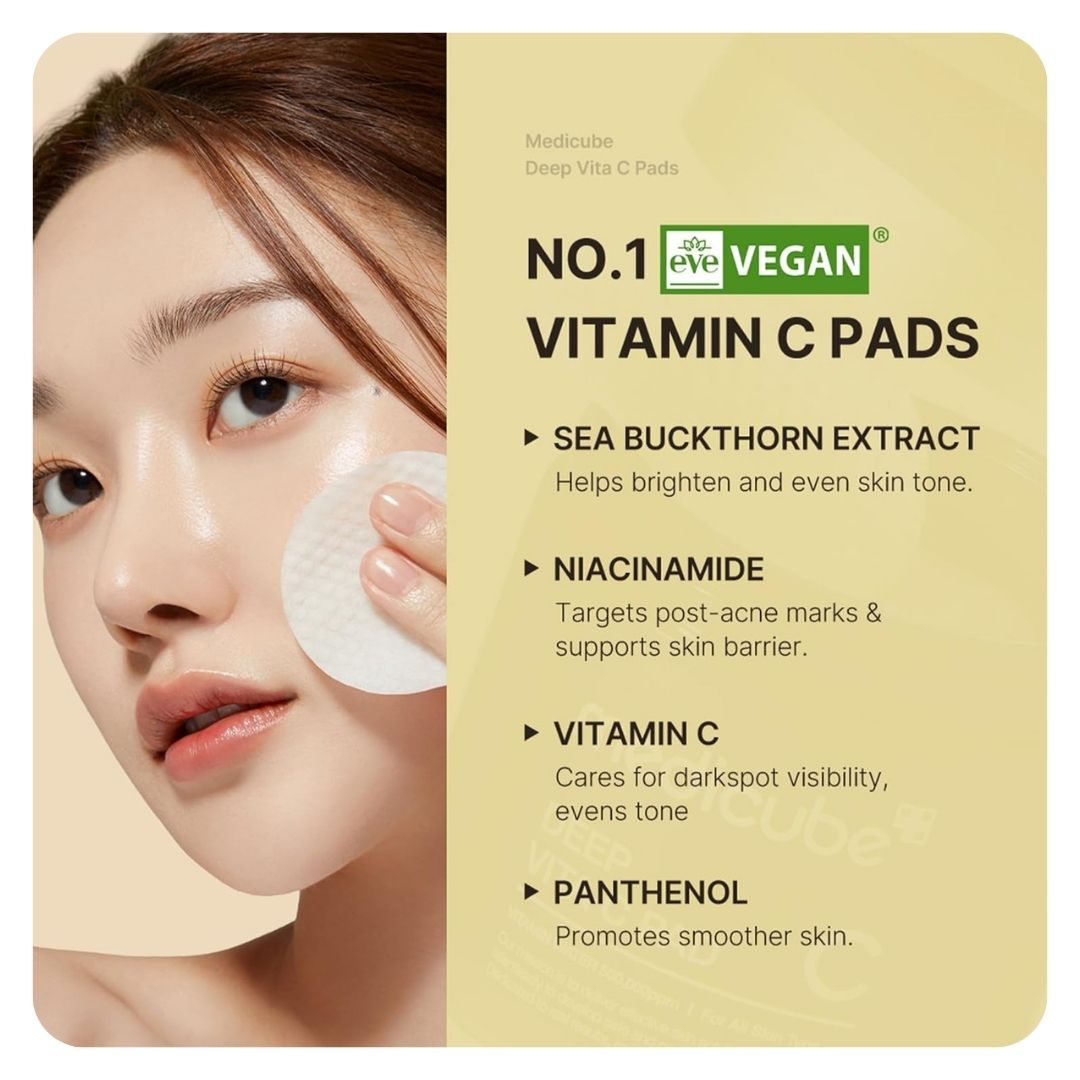 Medicube Deep Vita C Brightening Pad (70 Pads)