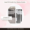 Studio17 Eye Makeup Brush Set / Makeup Spatula / Lip Brush / Lip Silicone