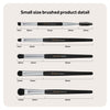 Studio17 Eye Makeup Brush Set / Makeup Spatula / Lip Brush / Lip Silicone