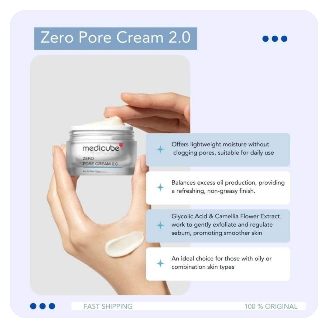 Medicube Zero Pore Cream 2.0 50ml