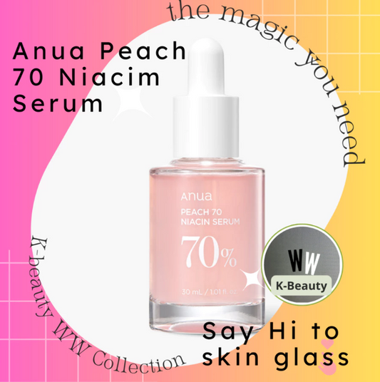 Anua Peach 70% Niacinamide Serum 30ml exp 2026