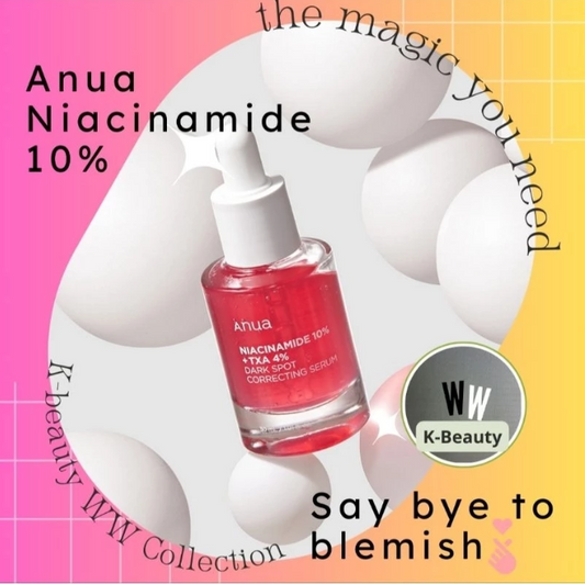 Anua Niacinamide 10% Serum 30ml - Anua dark spot/ blemish correction exp 2026