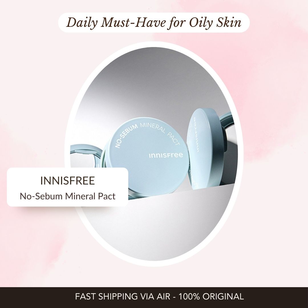 Innisfree No-Sebum Mineral Pact 8.5g