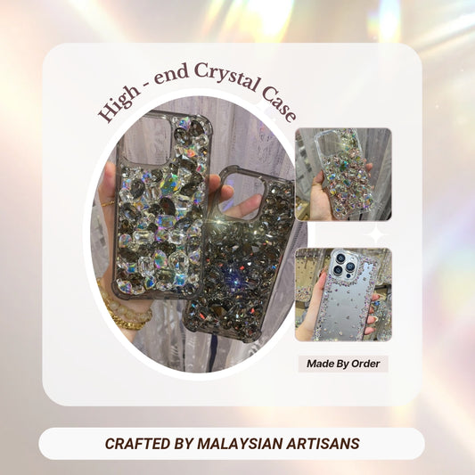 Handmade High-End Crystal Phone Case