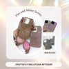 Flat and Shine Crystal Phone Case Series