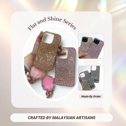 Flat and Shine Crystal Phone Case Series